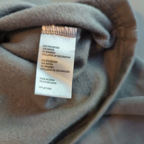 Original Weatherproof Vintage Quarter Zip Pullover Shirt Mens Large Gray - Picture 7 of 8